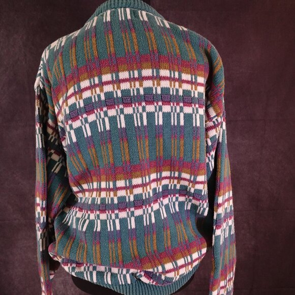 Multicolor Striped Women's Sweater - Picture 1 of 5